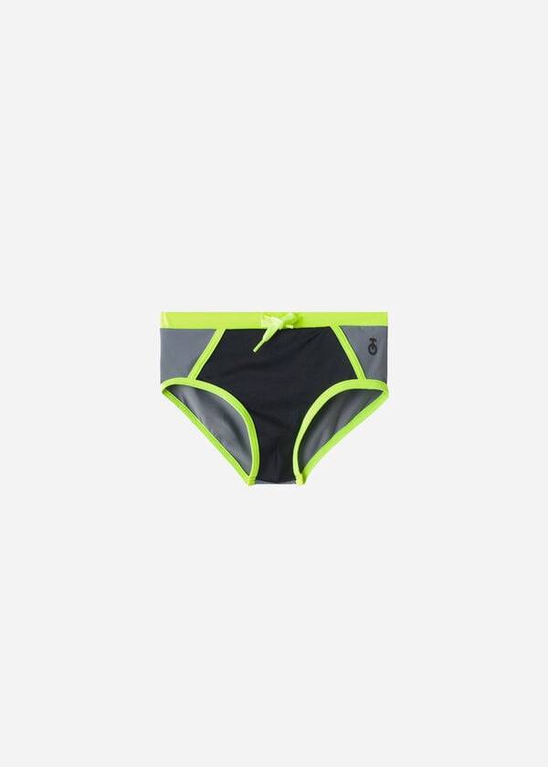 trajes de baño negros calzedonia malindi para niños
