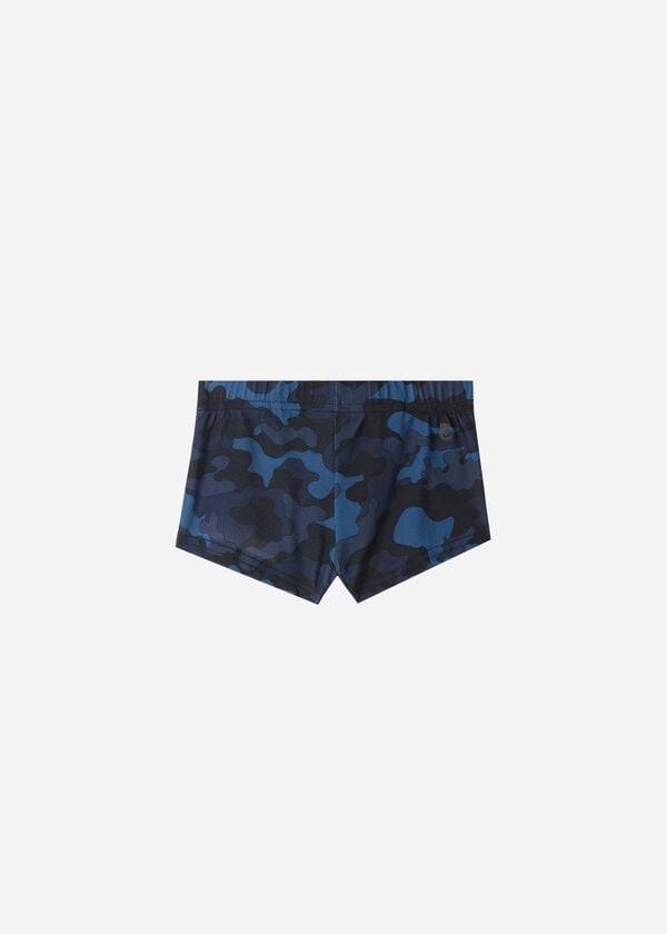 trajes de baño para niños calzedonia panamá azules