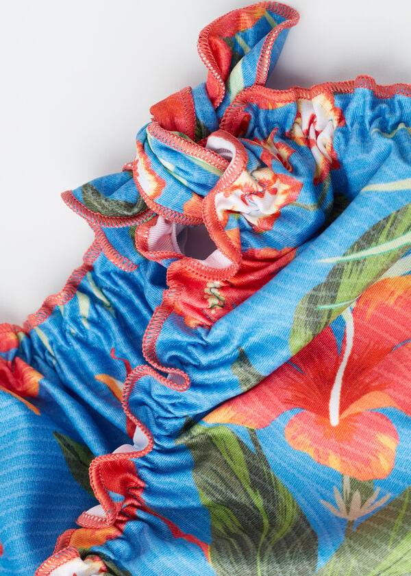 trajes de baño para niños calzedonia bottom maui verde