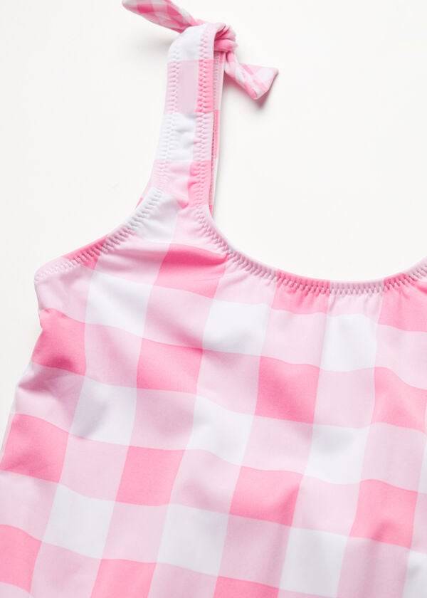 trajes de baño calzedonia one piece lione para niños color rosa