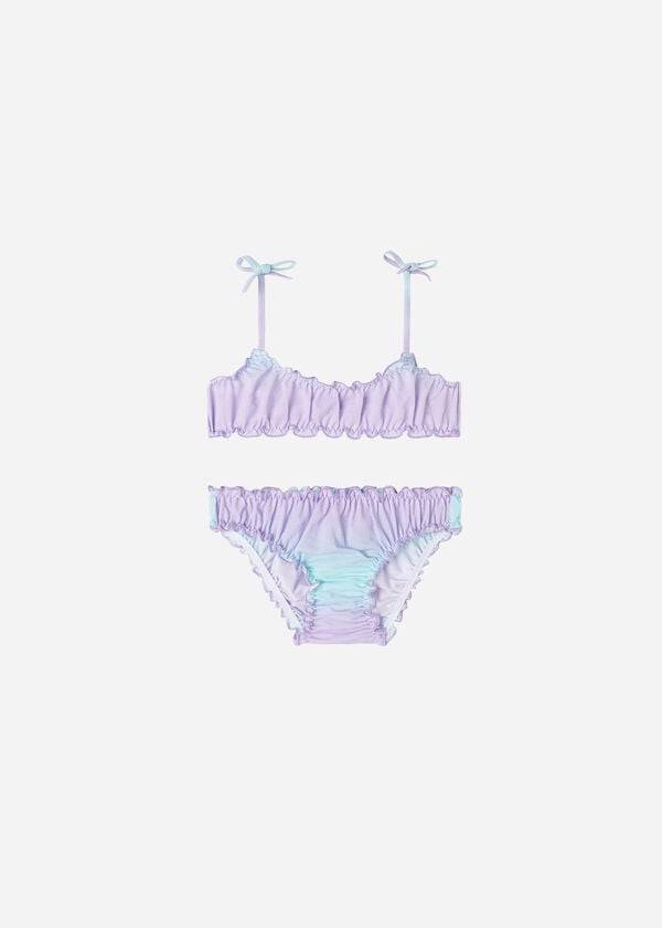 trajes de baño morados de dos piezas para niños de calzedonia madrid