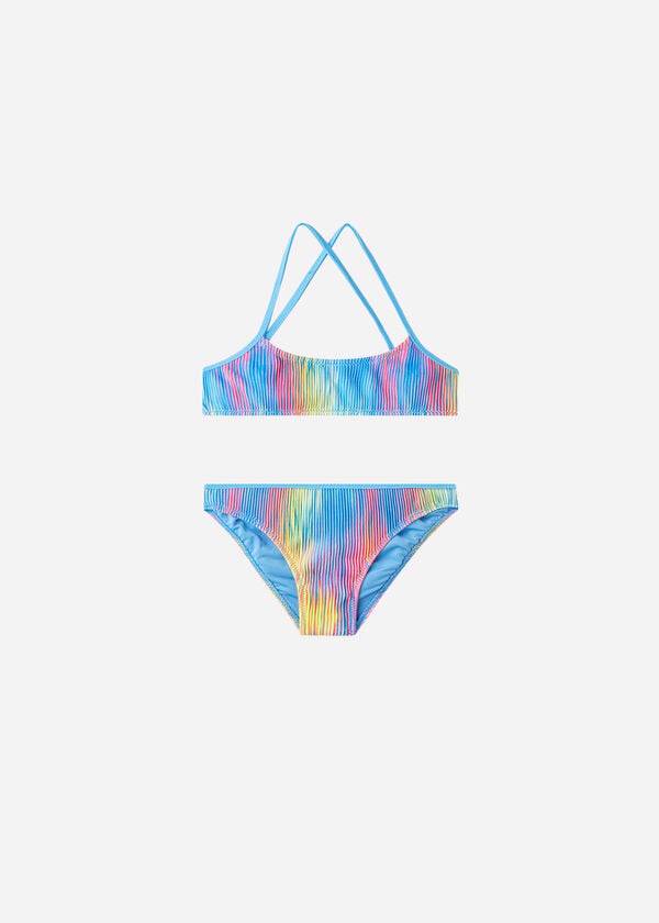 trajes de baño de dos piezas multicolor para niños calzedonia mallorca