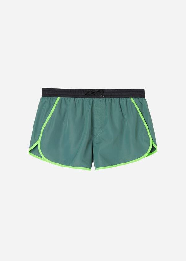 bañador verde calzedonia venice beach para hombre