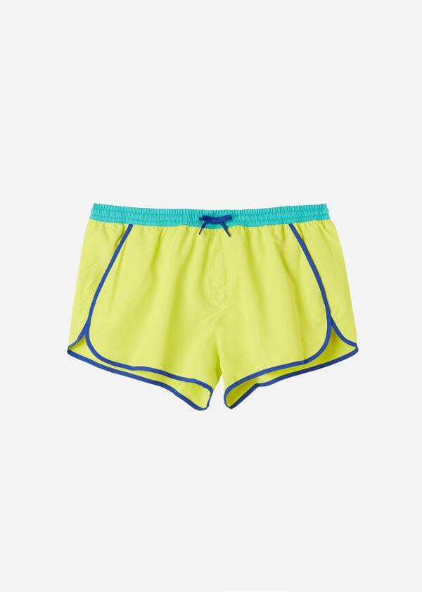 bañador ecológico calzedonia venice beach para hombre color menta