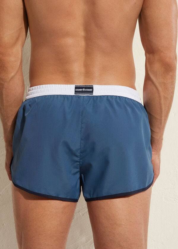 bañador ecológico azul venice beach de calzedonia para hombre