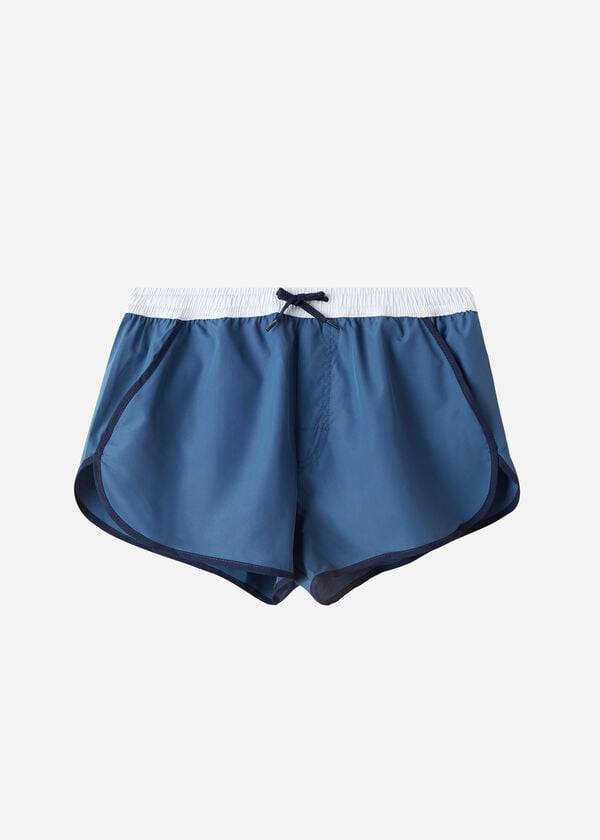 bañador ecológico azul venice beach de calzedonia para hombre