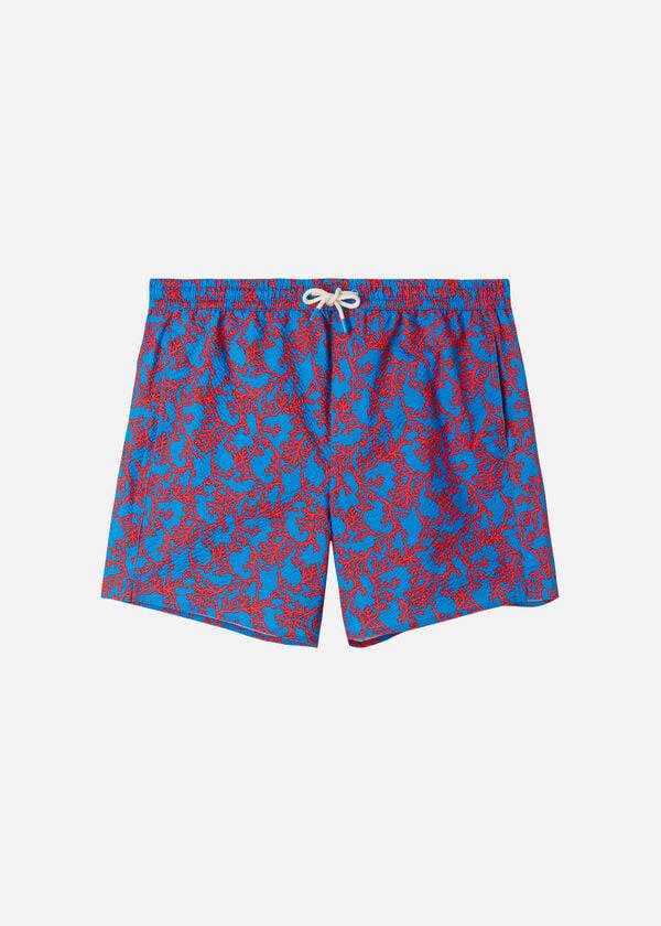 bañador calzedonia formentera sport para hombre azulnaranja