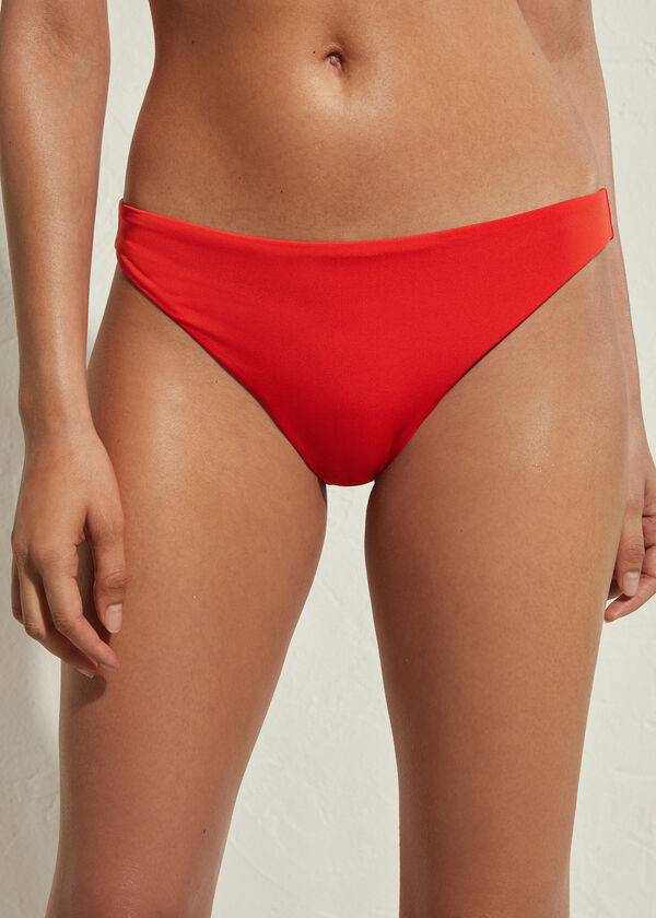 braguita de bikini ecológica calzedonia indonesia para mujer color rojo