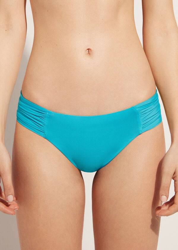 mujer braguita de bikini calzedonia indonesia eco rosa turquesa