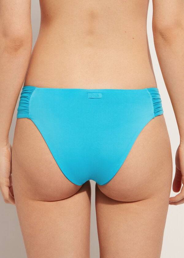mujer braguita de bikini calzedonia indonesia eco rosa turquesa