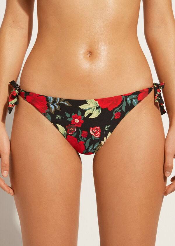 braguita de bikini reversible nizza de calzedonia en color rosa para mujer