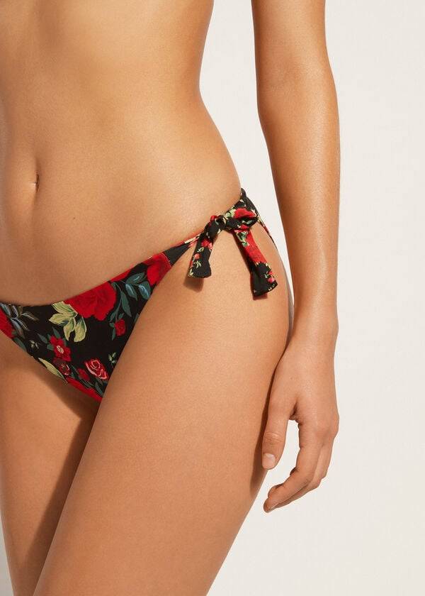 braguita de bikini reversible nizza de calzedonia en color rosa para mujer