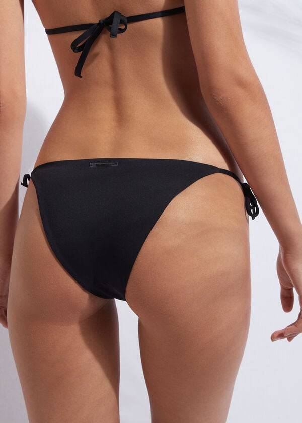 braguita de bikini negra de indonesia para mujer de calzedonia