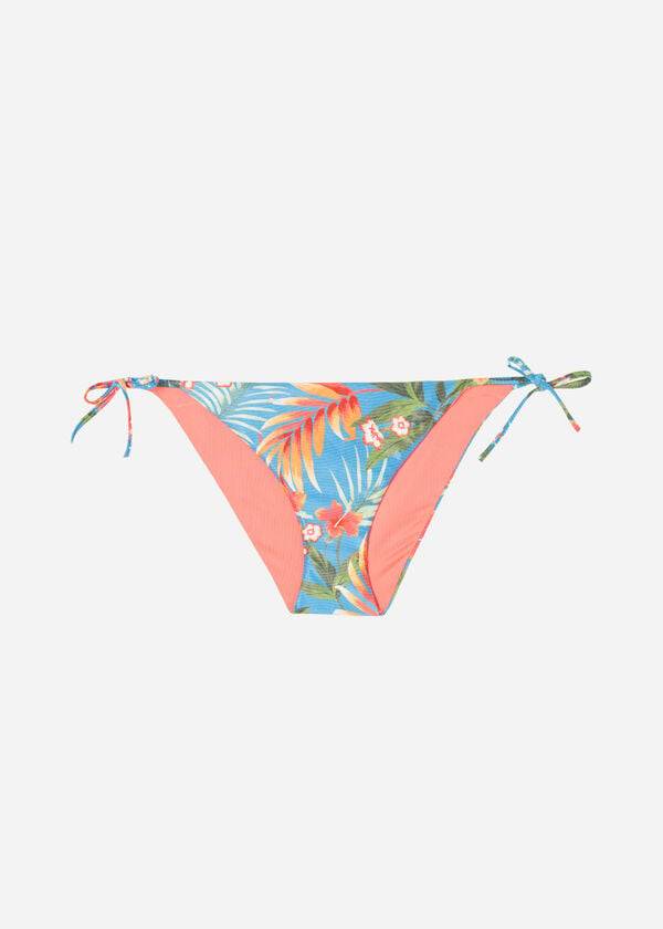 braguita de bikini string maui de calzedonia verde para mujer