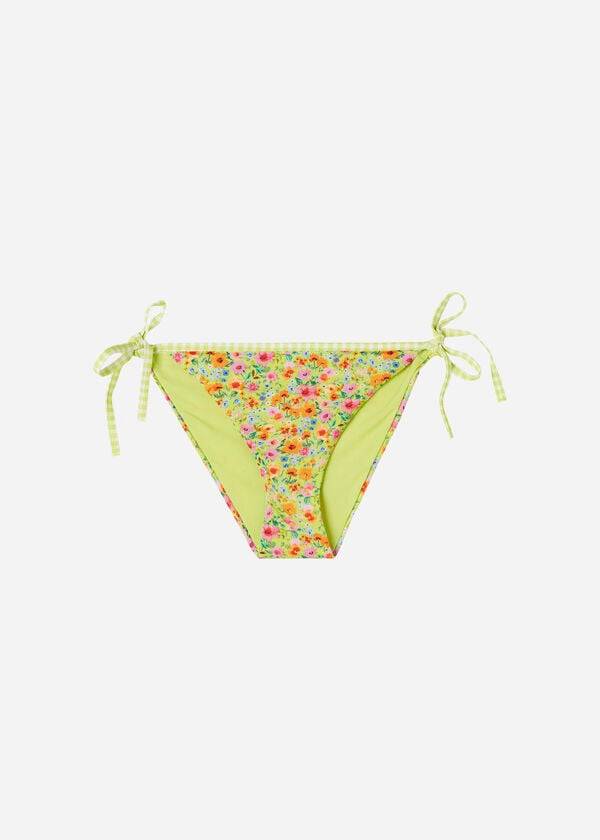 braguita de bikini amarilla siviglia de calzedonia para mujer