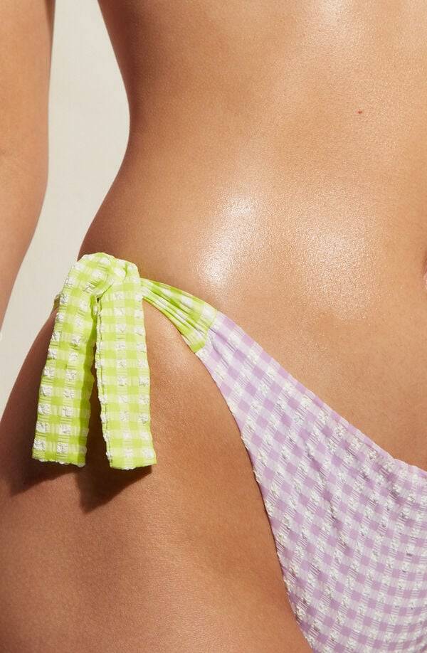 braguita de bikini rosa calzedonia string valencia para mujer