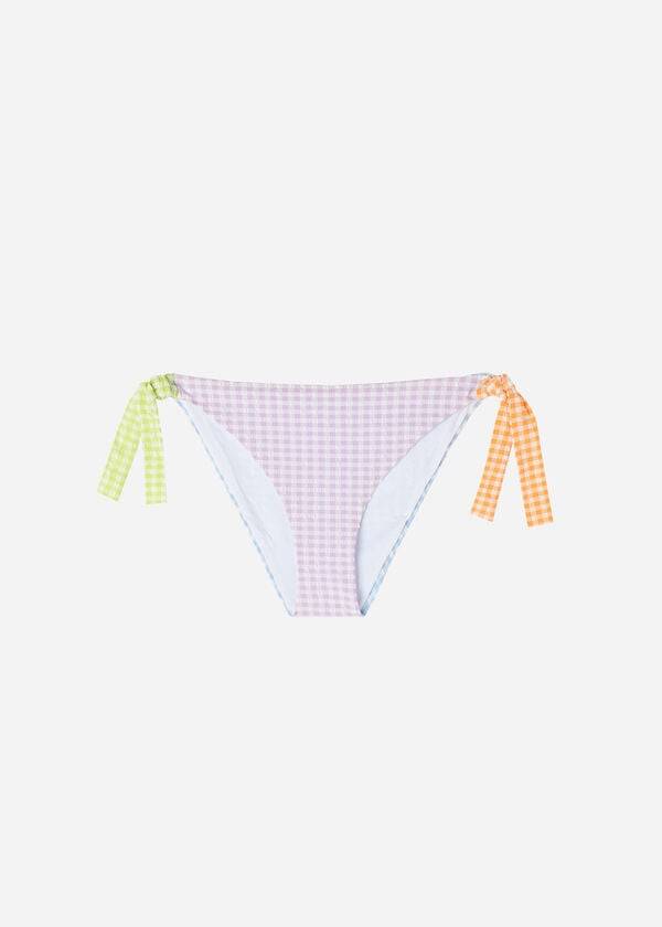 braguita de bikini rosa calzedonia string valencia para mujer