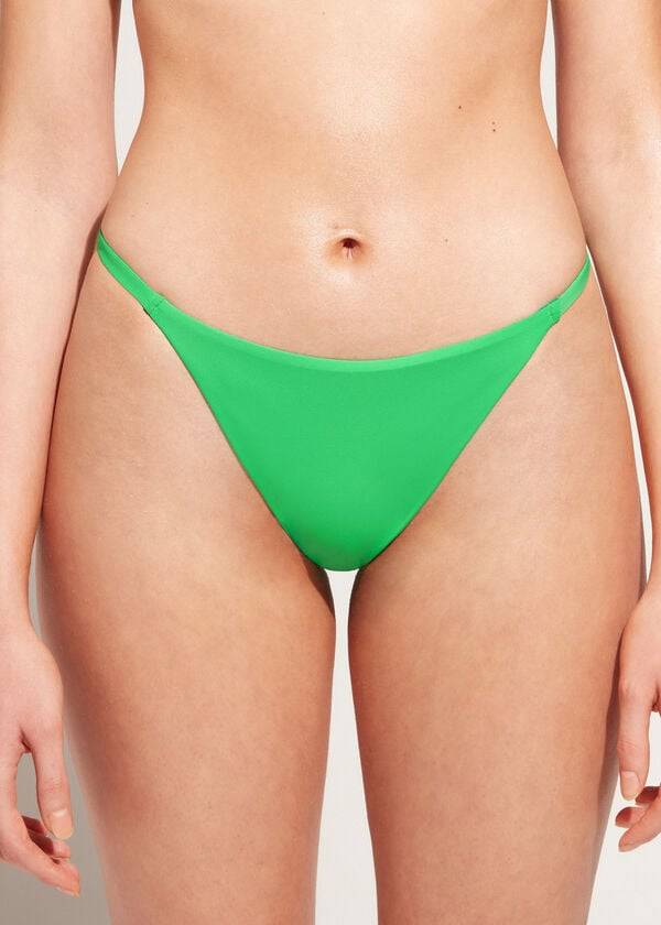 braguita de bikini calzedonia thong indonesia eco para mujer color verde