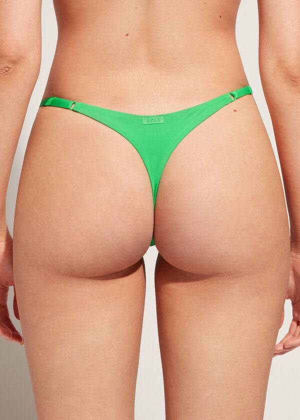 braguita de bikini calzedonia thong indonesia eco para mujer color verde