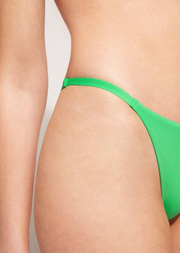 braguita de bikini calzedonia thong indonesia eco para mujer color verde