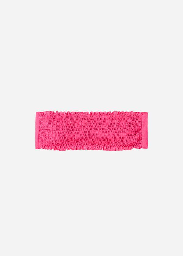 partes de arriba de bikini de mujer calzedonia bandeau formentera rosa