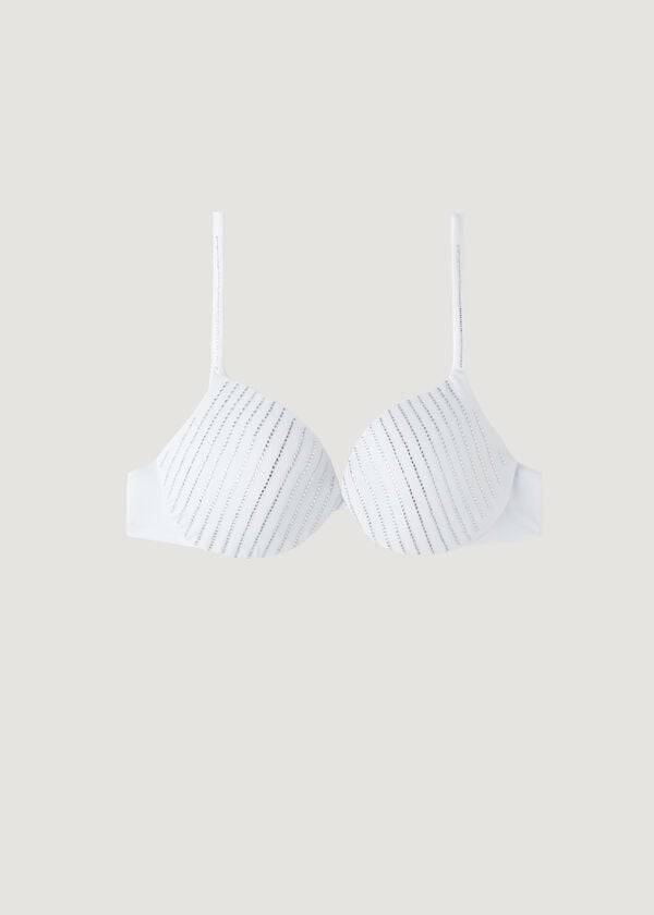 bikini push up acolchado blanco calzedonia shanghai para mujer