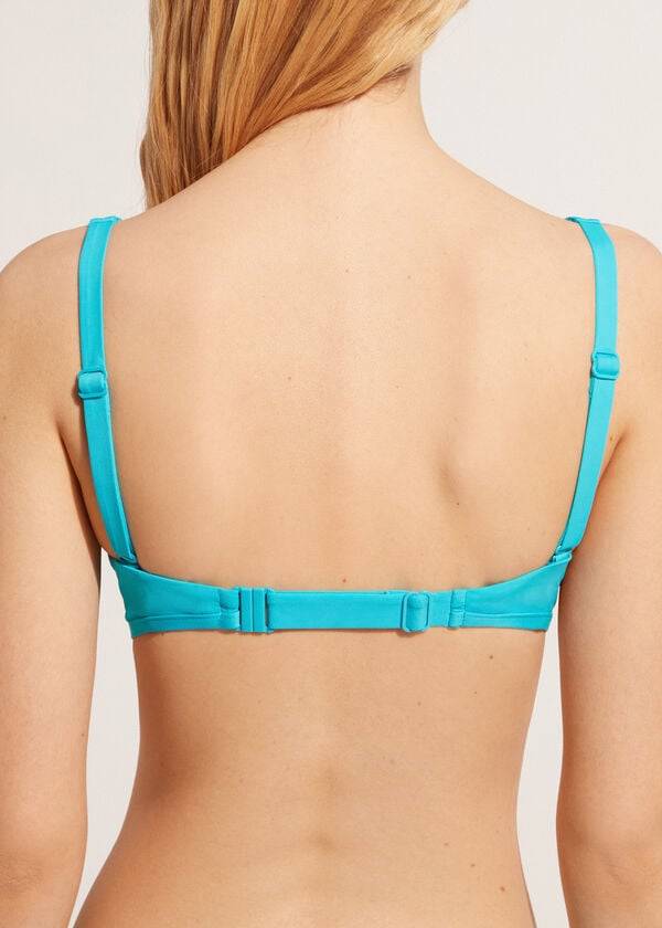 bikini estilo tanque verde turquesa de calzedonia para mujer de indonesia