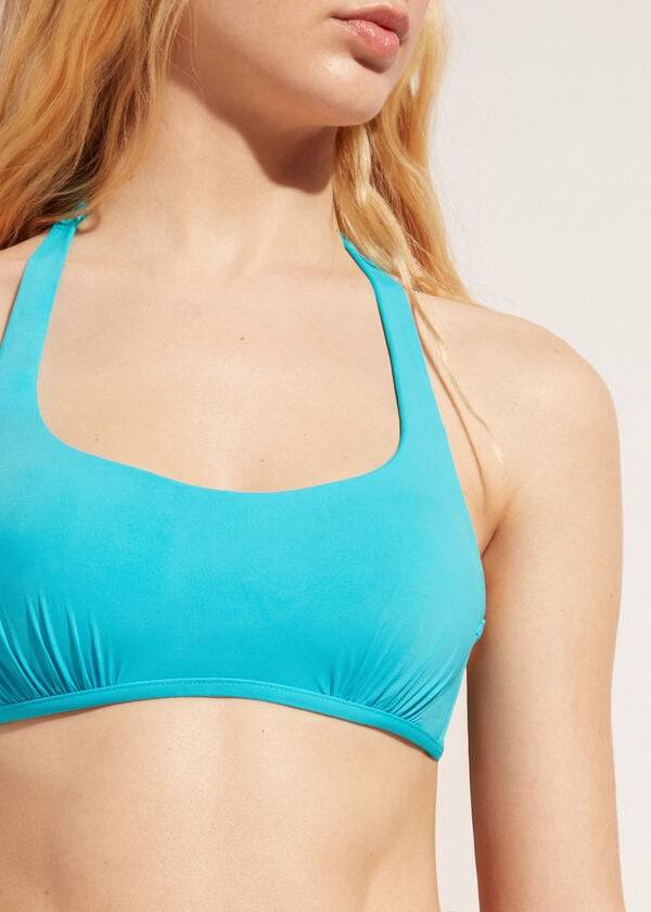 bikini estilo tanque verde turquesa de calzedonia para mujer de indonesia