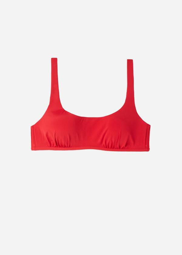bikini estilo tanque indonesia de calzedonia para mujer color rojo