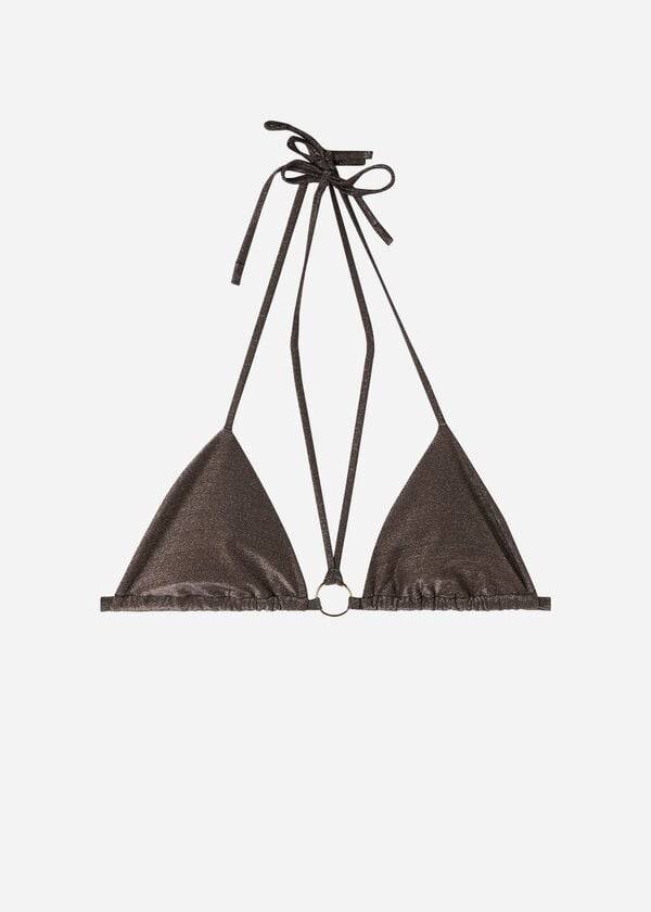 bikini triangular hollywood de calzedonia para mujer color negro