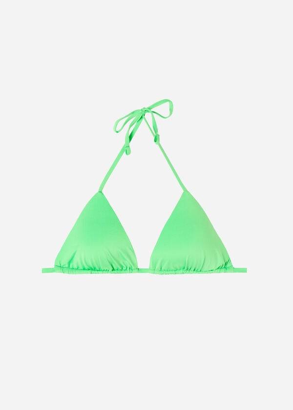 partes de arriba de bikini para mujer mint calzedonia triangle string indonesia eco rosa